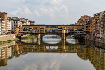 Obraz premium Vue du Ponte Vecchio à Florence, Italie