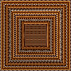  symmetrical patterns generated by the computer. 