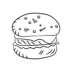 burger illustration