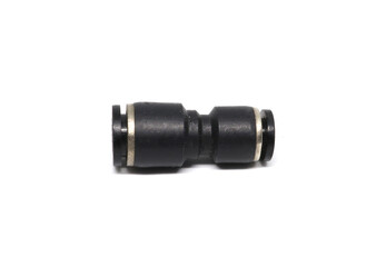 Pneumatic Push In Fittings for Air/Water Hose and Tube Connector size 8mm to  6mm  isolated on white background