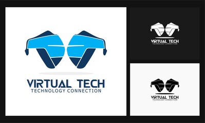 virtual tech connection design equipment logo