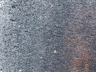 natural stone texture. natural background, gray stone. macro shot of a ring for making a well. gray texture, made of small sand stones. shiny texture for background