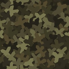 Camouflage seamless pattern background masking camo repeat print
