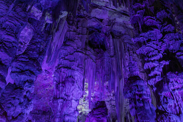 the interior of the cave of St. Michael´s