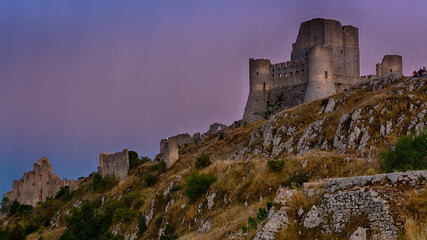 Blue hour on the castle
