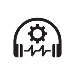 customer support headphone icon