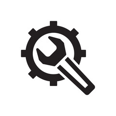 gear maintenance icon - configuration icon sign symbol