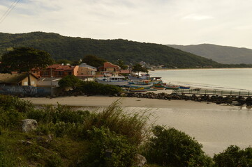Fototapeta premium The stunning beaches of Santa Catarina Island (Florianopolis), Brazil