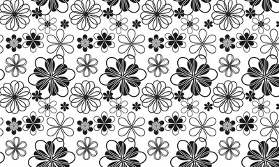 Flower for decoration illustration vector design