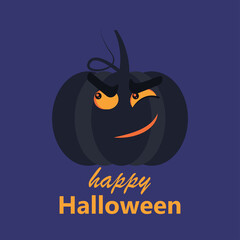 Halloween pumpkins, spooky jack o lantern collection