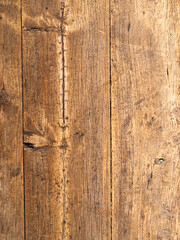 Old wooden plank
