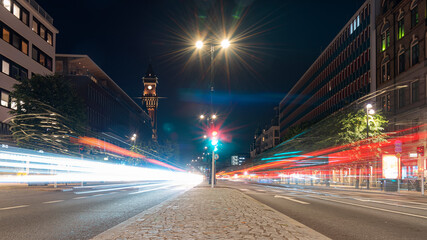 Fototapeta na wymiar City of Helsingborg in Motion