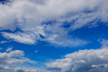 Fototapeta na wymiar 白い雲