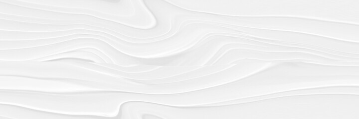 Blurred white background with elements of circles. The texture of volumetric figures for a screensaver or wedding card. Blur with space design.