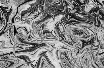Abstract marble background in dark colors close up