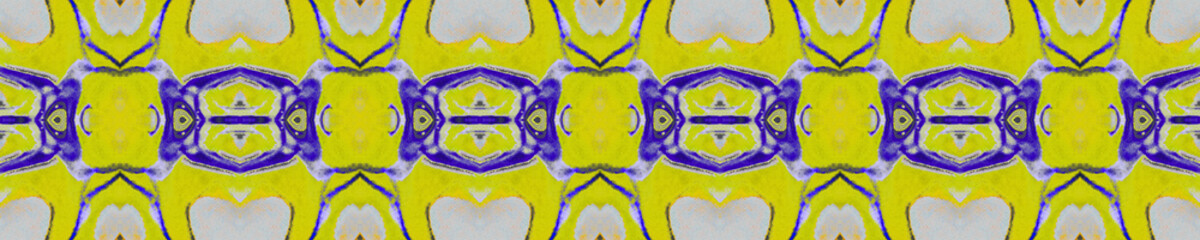 Aquarelle Vibrant Element. Trendy Yellow