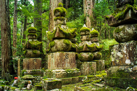 Okunoin Cemetery, Koyasan, Japan