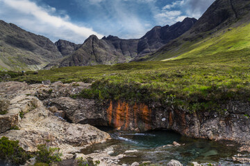 The Fairy Pools, Skye Island, Scotland
