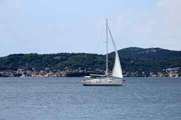 sailing boat in Zadar, Croatia