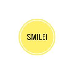 ''Smile'' sign
