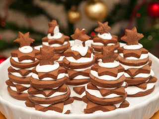 Gingerbread Christmas trees