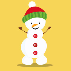 happy-snowman