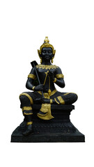 Vishnu on a white background   