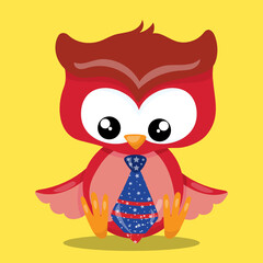 4th of july owl