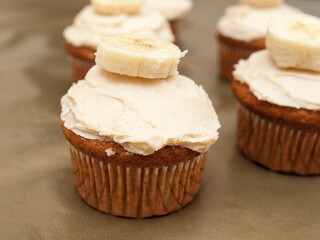 Banana cupcakes