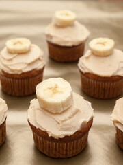 Banana cupcakes