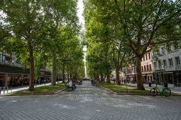 walking through Dresden