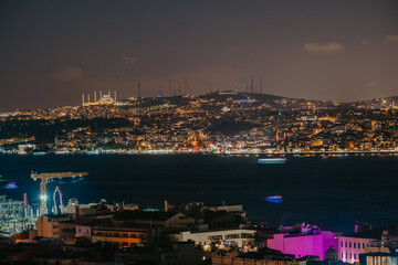 beautiful and modern Istanbul at night. A fusion of Asian and European culture in one city.
history...