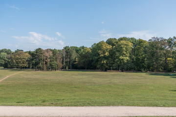 urban park in cologne city forest