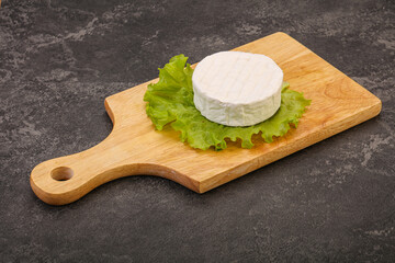 Delicous Brie round soft cheese