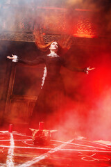 a session of spiritualism