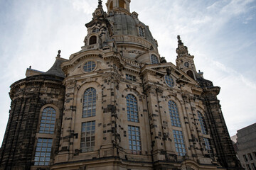Fototapeta na wymiar walking through Dresden, Germany