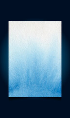 Blue Watercolor background and abstract texture background