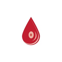 Fototapeta premium blood logo icon vector