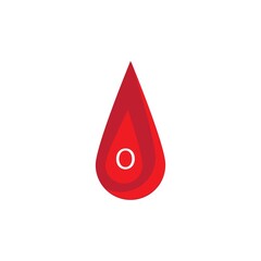 blood logo icon vector