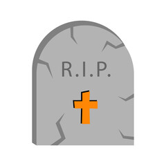 Obraz premium Lápida de tumba. R.I.P. Concepto de Halloween