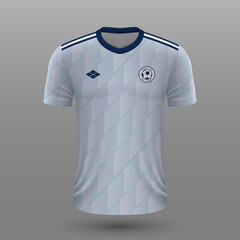 Realistic soccer shirt , Scotland away jersey template for football kit.