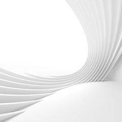 Abstract Technology Background. White Monochrome Texture