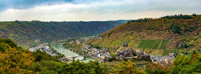 Panorama Cochem an der Mosel 2020
