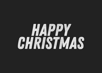 Happy Christmas Vector Text, Christmas Text, Holidays Illustration Background for flyers, post cards, greeting cards, scrapbooks, web
