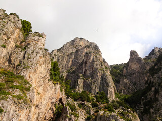 Fototapeta na wymiar Rock Formation of Italy
