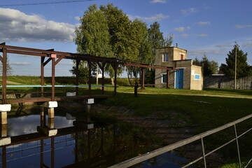 Fototapeta premium bridge over the river thames