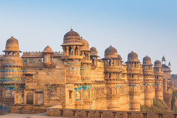 Man Singh Palace, Gwalior Fort, Gwalior, Madhya Pradesh, India