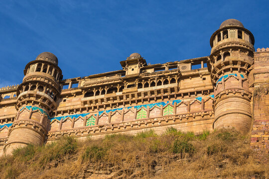 Man Singh Palace, Gwalior Fort, Gwalior, Madhya Pradesh, India