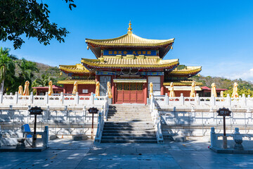 Buddhist temple, Nanshan Temple, Sanya, Hainan, China