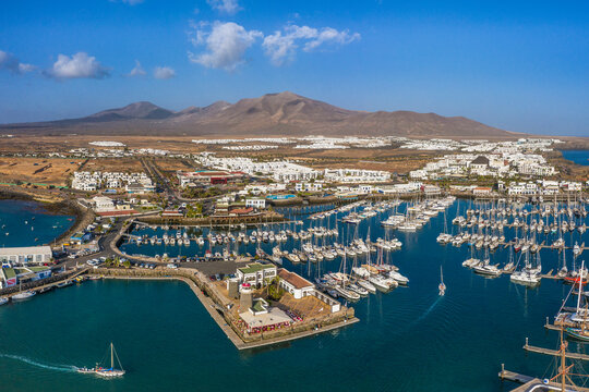 Marina Rubicon, Playa Blanca, Lanzarote, Canary Islands, Spain, Atlantic